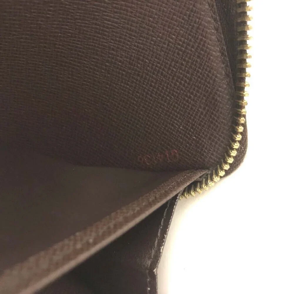 ❌SOLD❌Authentic Louis Vuitton Damier Ebene Zippy Zip Around Trifold Long Wallet - Picture 10 of 10